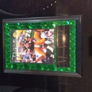 Brett Favre Green Bay Plaque